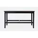 Asbury Park Black and Brown 4 Piece Counter Height Dining Set with Bench