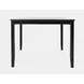 Asbury Park Black and Brown 4 Piece Counter Height Dining Set with Bench