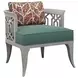Gatewick Green Upholstered Lounge Chair
