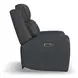 Warren Gray Leather Zero Gravity Power Recliner with Power Lumbar and USB Charging