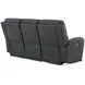Warren Gray Leather 87" Zero Gravity Power Reclining Sofa with Power Lumbar and USB Charging