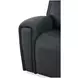 Warren Gray Leather 87" Zero Gravity Power Reclining Sofa with Power Lumbar and USB Charging