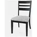 Altamonte Dark Charcoal Ladder Back Side Chair Set of 2