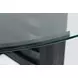 Altamonte Dark Charcoal 48" Round Glass Top Dining Table