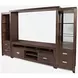 Altamonte Brushed Walnut 70" Entertainment Wall