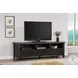 Ashford Black And Rustic Walnut 72" TV Stand