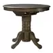 Carolina Crossing Antique Honey 57" Extendable Oval Gathering Table