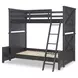 Flatiron Midnight Twin Over Full Bunk Bed