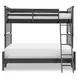 Flatiron Midnight Twin Over Full Bunk Bed