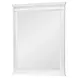 Flatiron Aged White Rectangular Dresser Mirror