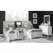 Flatiron Aged White Twin Panel Bed