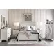 Flatiron Aged White Twin Panel Bed
