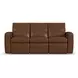 Aria Sedona Brown 85" Zero Gravity Power Reclining Sofa with USB Charging
