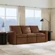 Aria Sedona Brown 85" Zero Gravity Power Reclining Sofa with USB Charging
