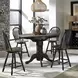 Carolina Crossing Black and Antique Honey 5 Piece Extendable Gathering Dining Set