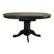Pine Crossing Black and Antique Honey 5 Piece Extendable Dining Set