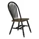 Pine Crossing Black and Antique Honey 5 Piece Extendable Dining Set