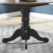 Carolina Crossing Antique Honey and Black 57" Extendable Rectangular Gathering Table