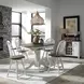 Carolina Crossing White and Antique Honey 5 Piece Extendable Gathering Dining Set