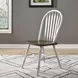 Carolina Crossing White and Antique Honey 5 Piece Extendable Dining Set