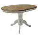 Carolina Crossing Antique Honey and White 57" Extendable Rectangular Gathering Table
