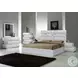 Da Vinci Silver Grey King Upholstered Platform Bed