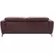 Lorenzo Merlot Italian Leather Reclining Sofa