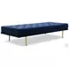 Caesar Blue Full Sofa Bed