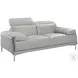 Nicolo Light Grey Loveseat