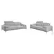Nicolo Light Grey Loveseat
