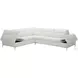 Leonardo White Chaise LAF Sectional