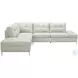 Leonardo Silver Grey Chaise LAF Sectional
