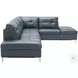 Leonardo Blue Sectional