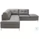 Leonardo Grey Chaise RAF Sectional
