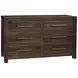 Joinery Espresso Oak Plank Panel Bedroom Set