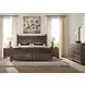 Joinery Espresso Oak Queen Poster Bed