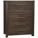 Joinery Espresso Oak 5 Drawer Chest