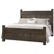 Joinery Espresso Oak Queen Poster Bed