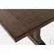 Bakersfield Wire Brush Brown Extendable Dining Table