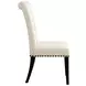 Mapleton Beige Tufted Back Upholstered Side Chair Set of 2
