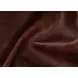 Kingswell Brown Leather Upholstered Accent Chair with Nailhead Trim