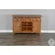 Willow Nest Natural Slate Beige Wood 3 Door Buffet