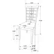 Kelso Tan Dining Chair Set Of 2