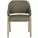 Malachi Ivanhoe Pine Upholstered Dining Arm Chair