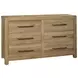 Joinery Natural Oak Square Dresser Mirror
