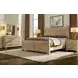 Joinery Natural Oak Queen Poster Bed