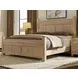 Joinery Natural Oak Queen Poster Bed