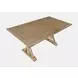 Carlyle Crossing Medium Brown 78" Extendable Rectangular Counter Height Dining Table