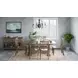 Carlyle Crossing Medium Brown 7 Piece Counter Height Dining Set