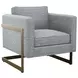 Winthrop Pebble Upholstered Lounge Chair